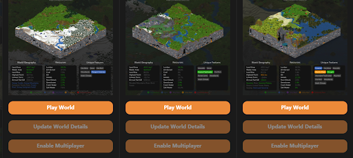 playable buildable worlds